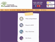 Tablet Screenshot of countrysideanhosp.com
